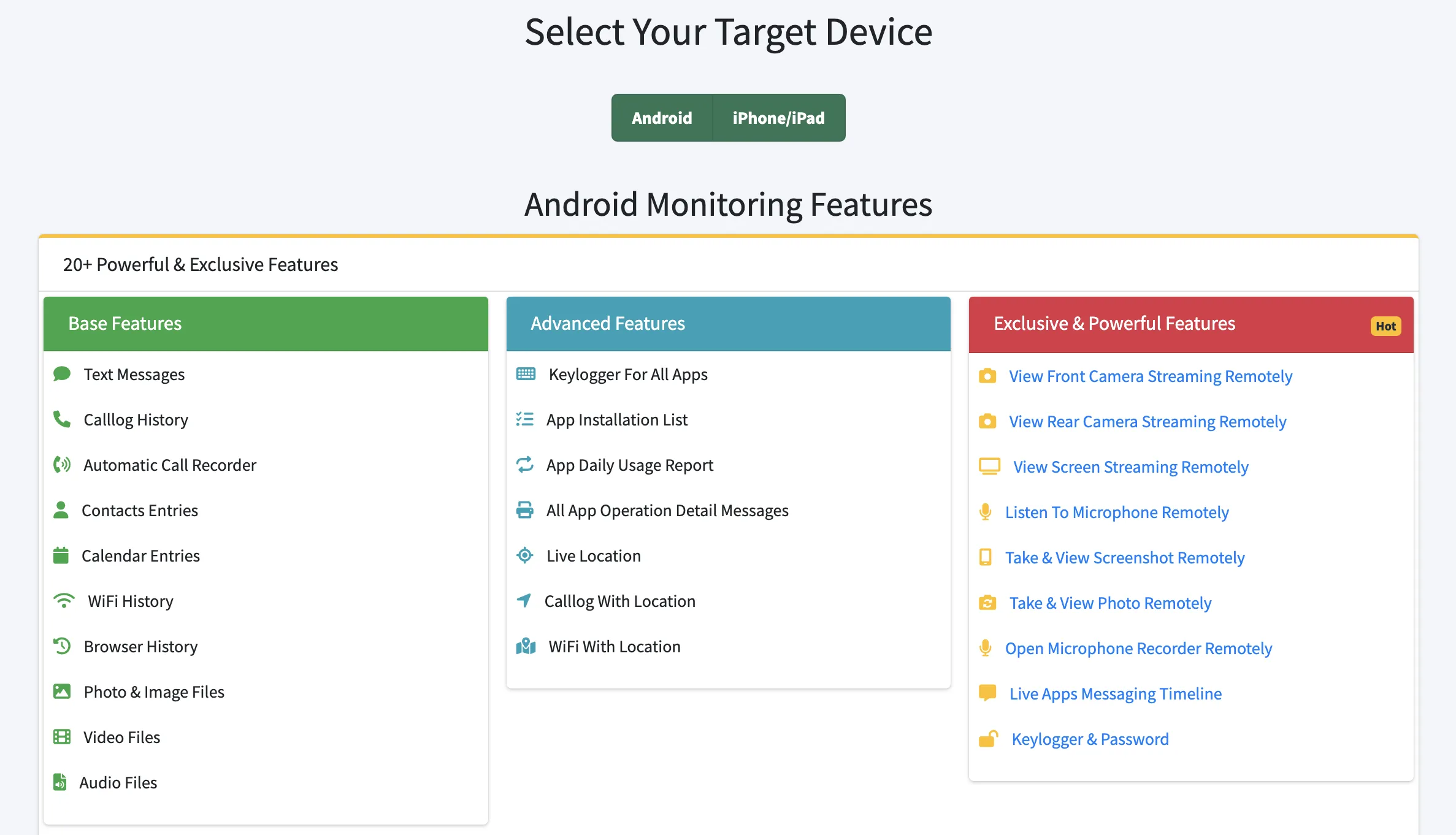 track text messages on Android or iPhone