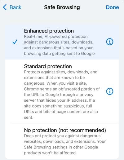 Google chrome parental control
