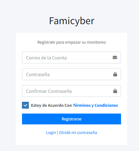 Crear una cuenta