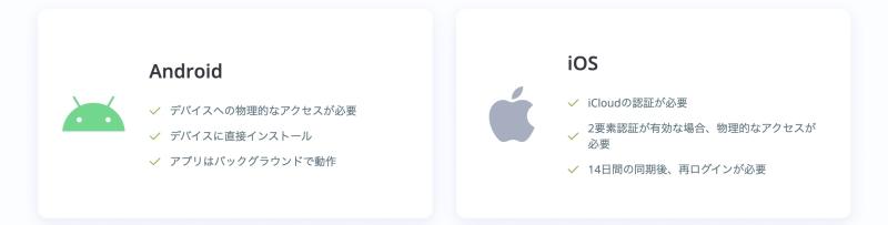 mSpyの互換性