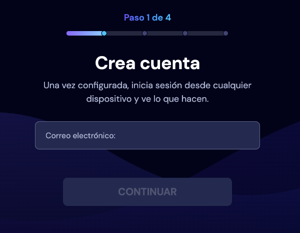 crear una cuenta Eyezy