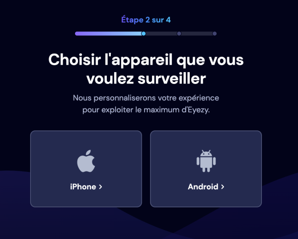 Appareil Eyezy select