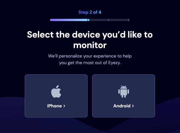Eyezy select device