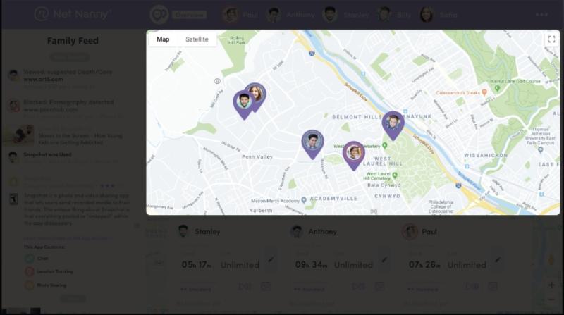 Net Nanny Location Tracking