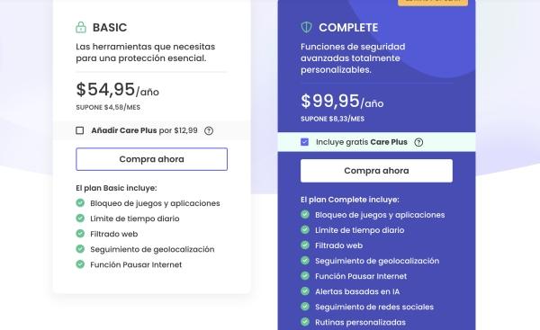 Precios de Qustodio
