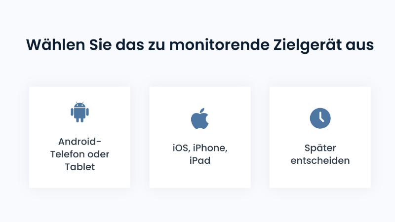 uMobix: Gerät auswählen