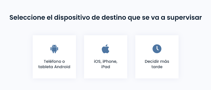 uMobix: selección de dispositivo